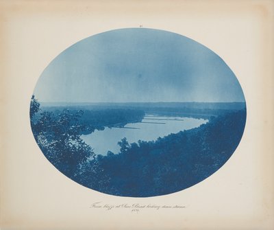 From Bluffs at Pine Bend Looking Downstream by Henry Bosse